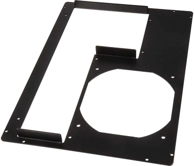 DimasTech PCI back panel Micro-ATX, 5 slots – graphite juodos spalvos