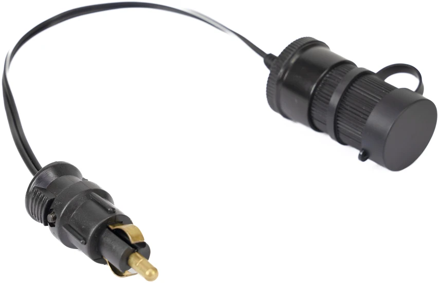 DIN adapteris į EURO cigarečių degiklio lizdą PNI Lighter 01 su ilginamuoju laidu, 12V/24V