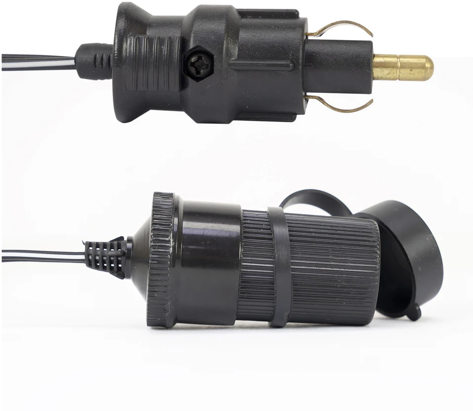 DIN adapteris į EURO cigarečių degiklio lizdą PNI Lighter 01 su ilginamuoju laidu, 12V/24V