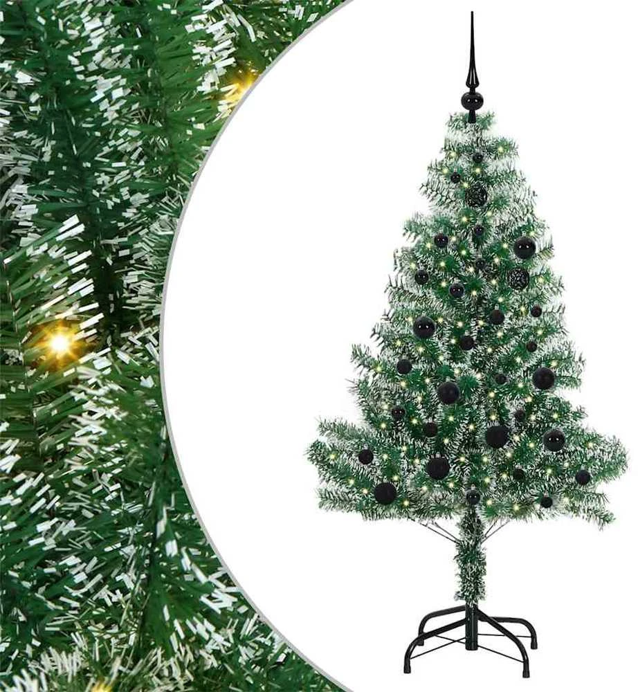 Dirbtinė Kalėdų Eglė Su Sniegu ir LED Šviesa su 150 LED 150 cm