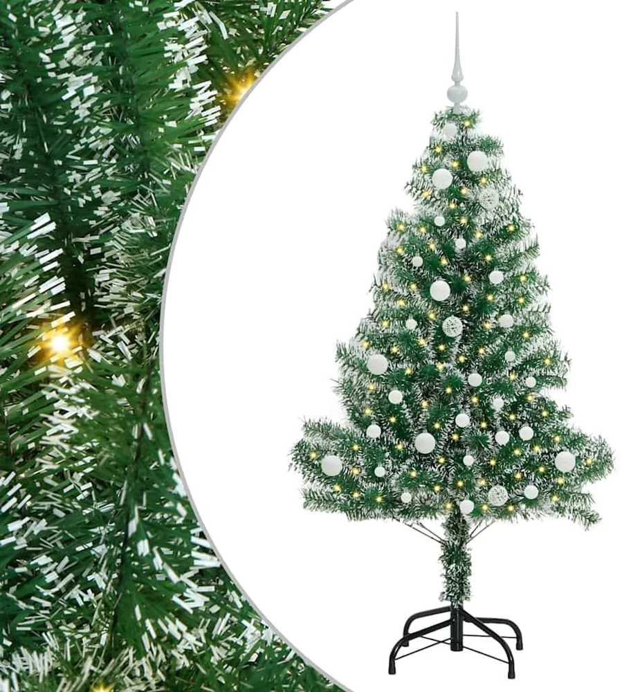 Dirbtinė Kalėdų Eglė Su Sniegu ir LED Šviesa su 150 LED 150 cm