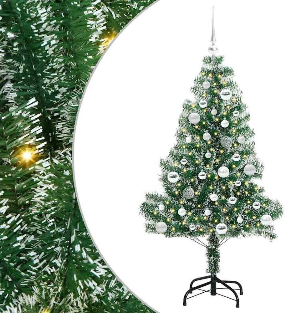Dirbtinė Kalėdų Eglė Su Sniegu ir LED Šviesa su 150 LED 150 cm
