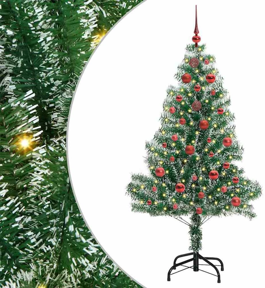 Dirbtinė Kalėdų Eglė Su Sniegu ir LED Šviesa su 150 LED 150 cm