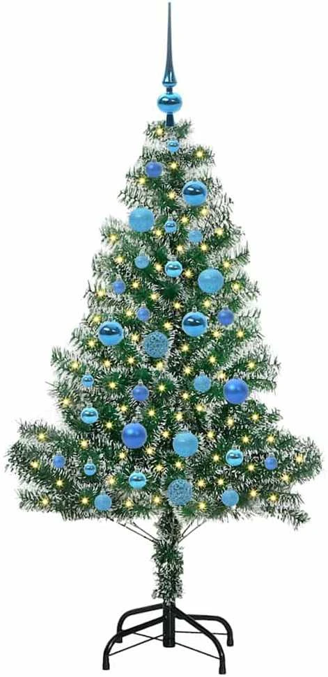 Dirbtinė Kalėdų Eglė Su Sniegu ir LED Šviesa su 150 LED 150 cm