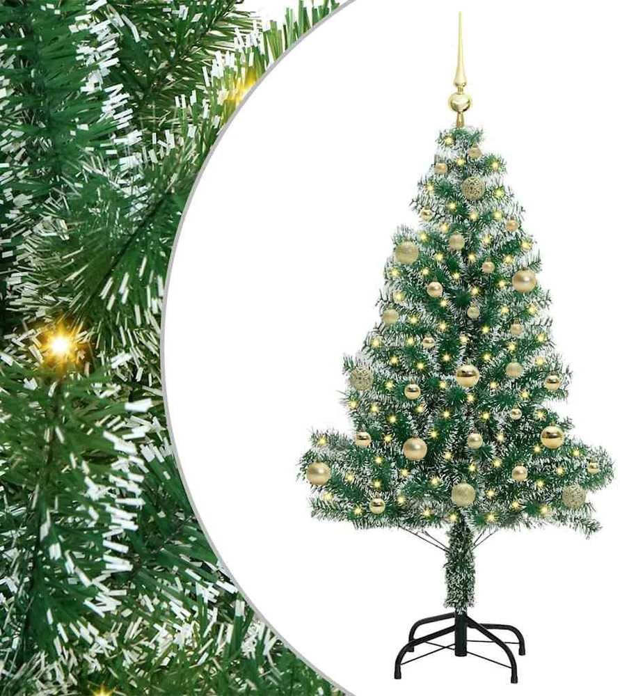 Dirbtinė Kalėdų Eglė Su Sniegu ir LED Šviesa su 150 LED 150 cm