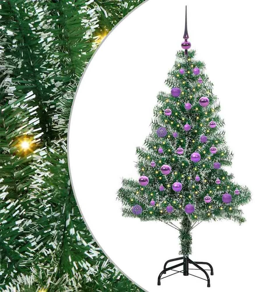 Dirbtinė Kalėdų Eglė Su Sniegu ir LED Šviesa su 150 LED 150 cm