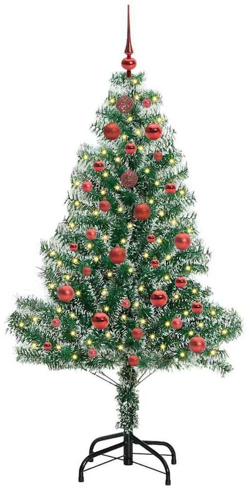 Dirbtinė Kalėdų Eglė Su Sniegu ir LED Šviesa su 150 LED 150 cm