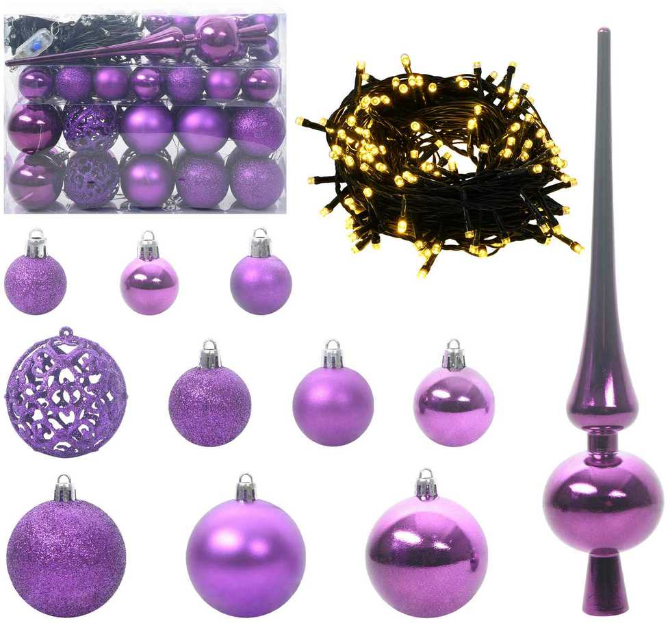 Dirbtinė Kalėdų eglutė su 150 LED Balta 120 cm PVC ir Plienas