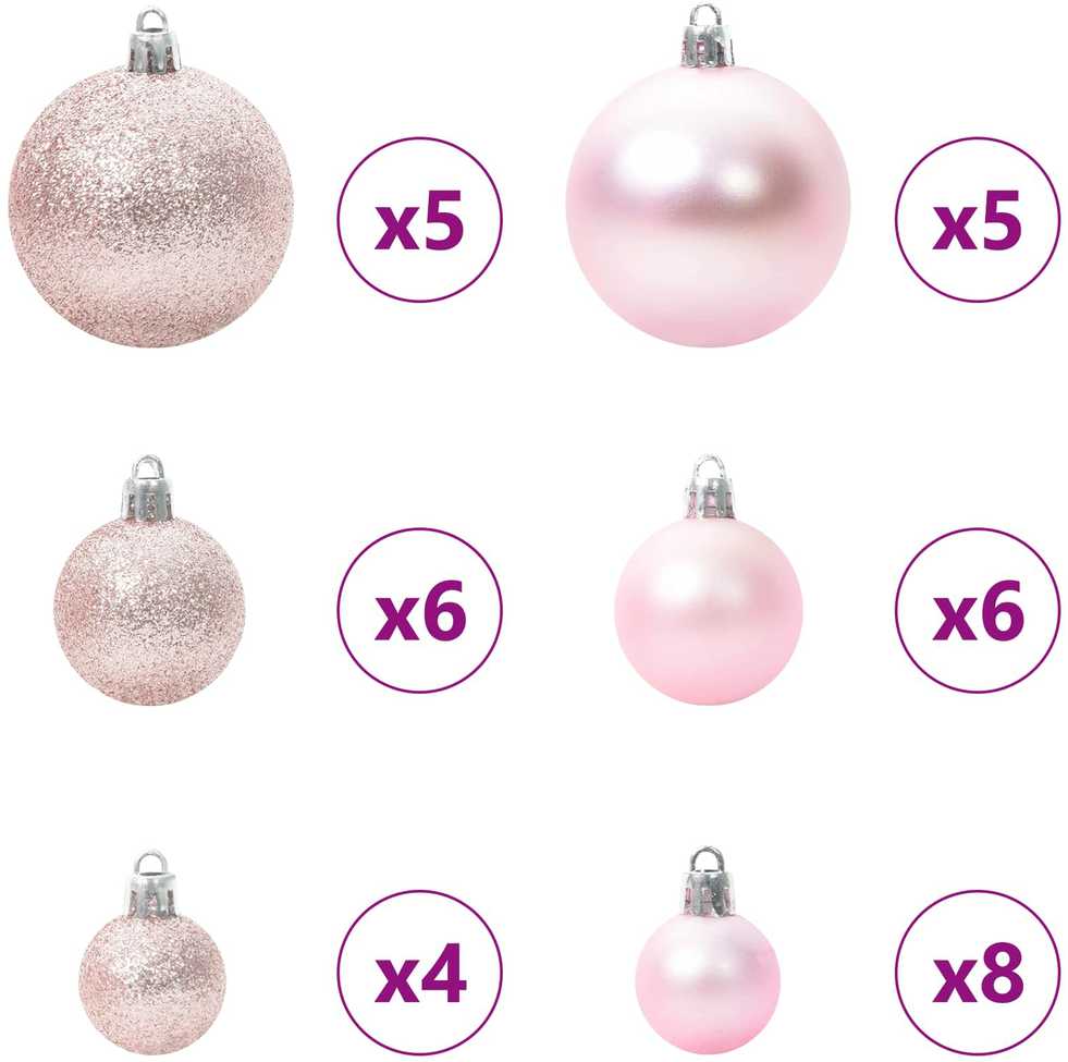 Dirbtinė Kalėdų eglutė su 150 LED Balta 120 cm PVC ir Plienas