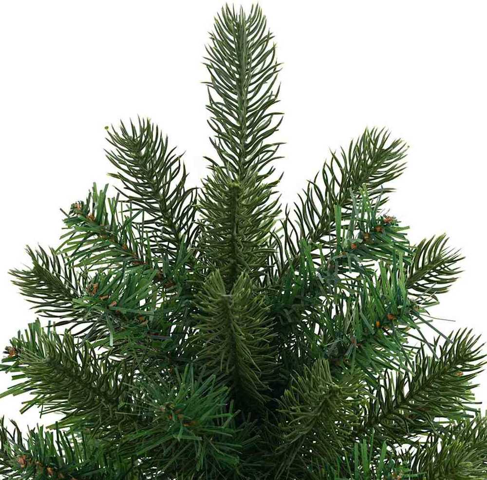 Dirbtinė Kalėdų eglutė su 150 LED s stovu Žalia 95 cm PE ir PVC