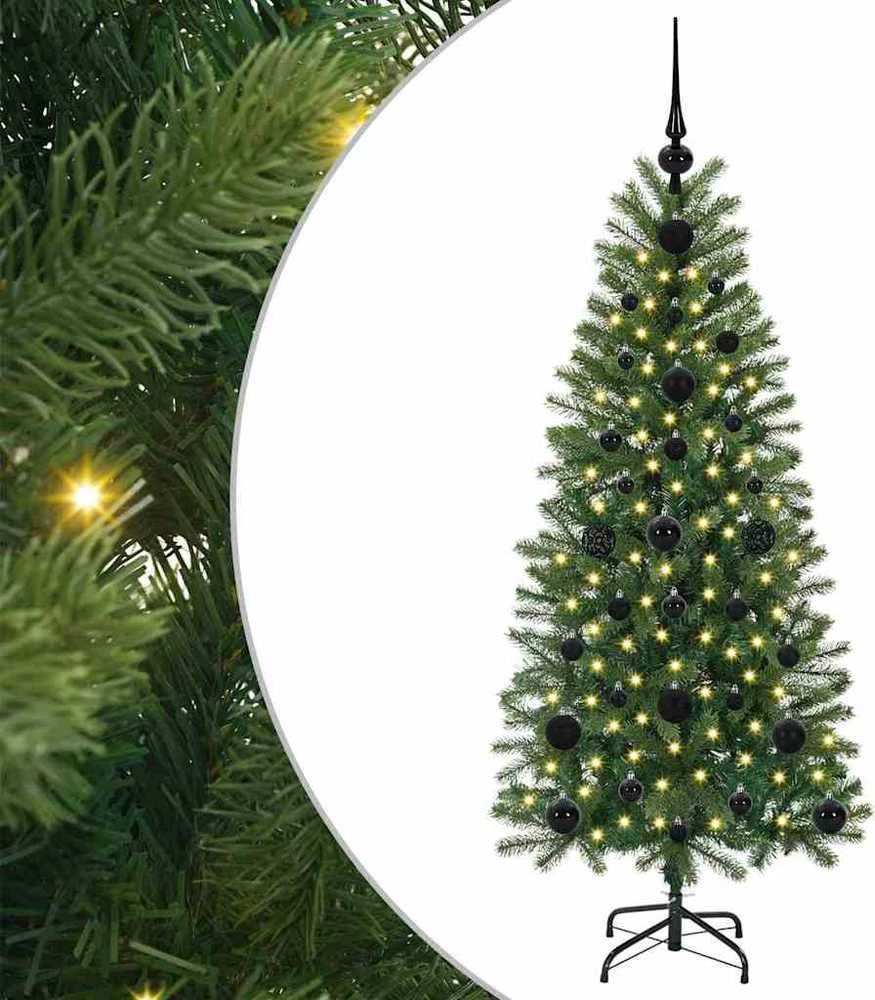 Dirbtinė Kalėdų eglutė Žalia 120 cm PE ir PVC