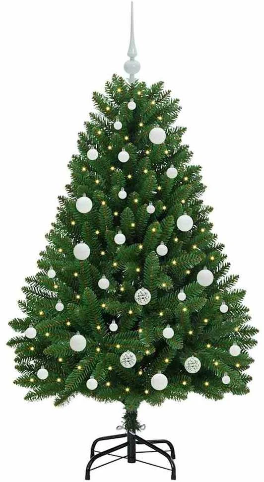 Dirbtinė Kalėdų eglutė 150 cm 150 LED Šilta balta Žalia