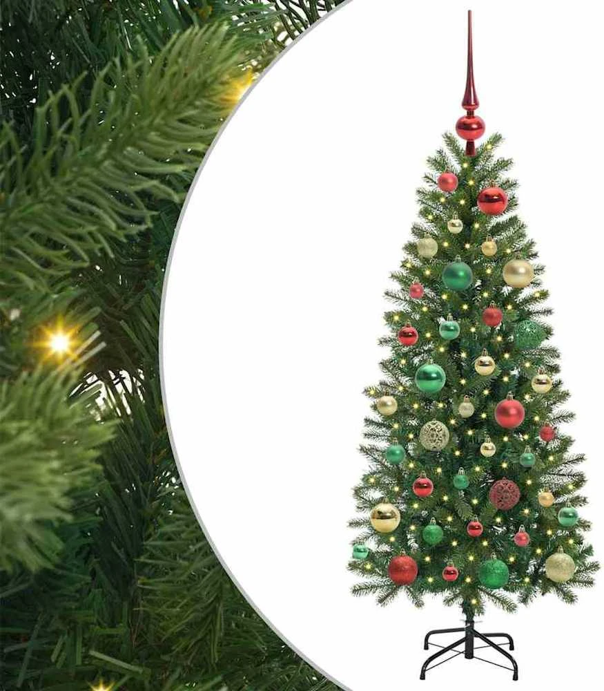 Dirbtinė Kalėdų eglutė Žalia 120 cm PE ir PVC