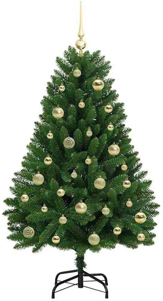Dirbtinė Kalėdų eglutė 120 cm 150 LED Šilta balta Žalia