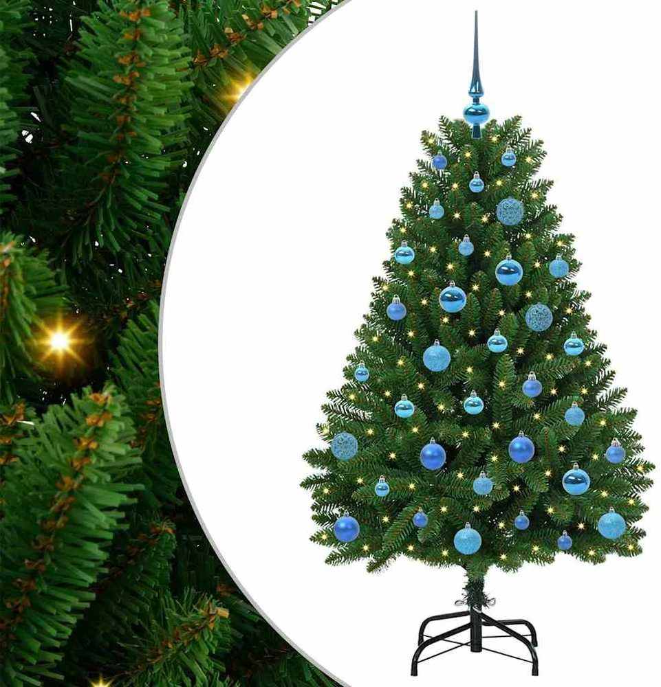 Dirbtinė Kalėdų eglutė 150 cm 150 LED Šilta balta Žalia