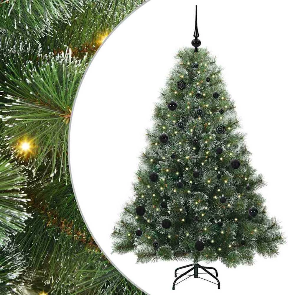 Dirbtinė Kalėdų eglutė su 150 LED Žalia 150 cm PE ir PVC