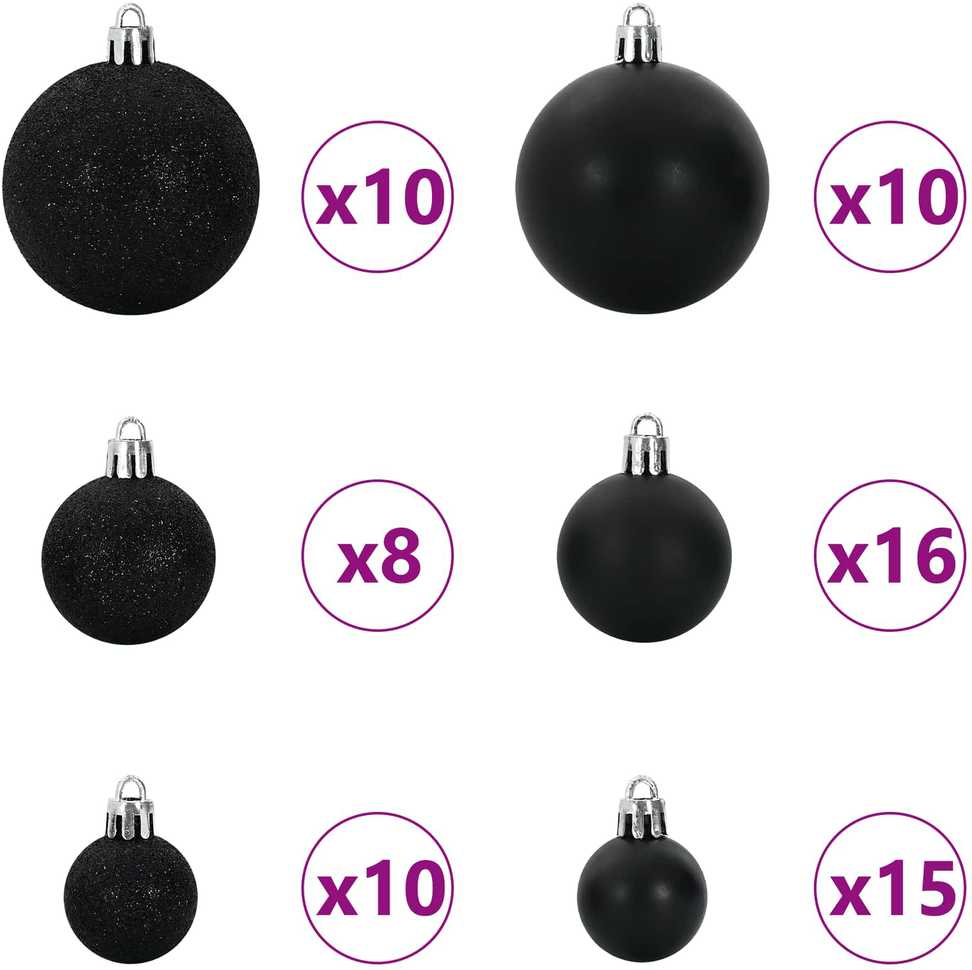 Dirbtinė Kalėdų eglutė su 300 LED Balta 240 cm PVC ir Plienas