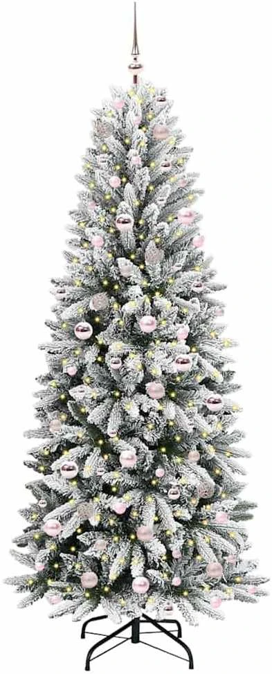 Dirbtinė Kalėdų eglutė Balta 210 cm