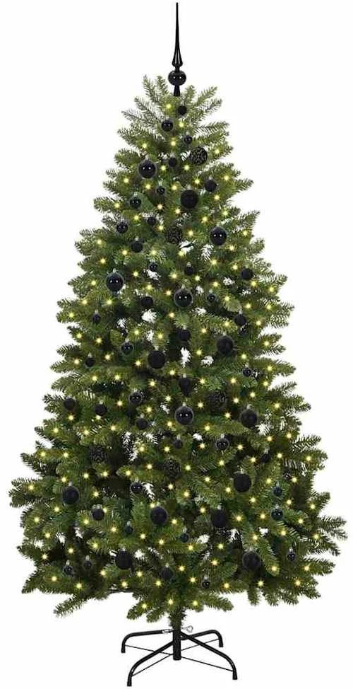 Dirbtinė Kalėdų eglutė 210 cm 300 LED Šilta balta Žalia