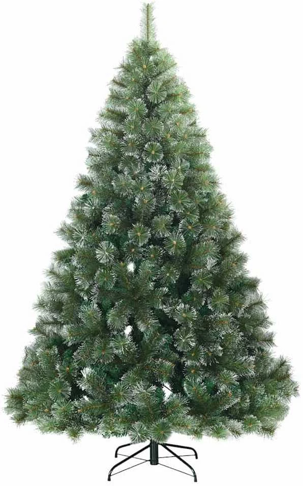 Dirbtinė Kalėdų eglutė su 300 LED Žalia 210 cm PE ir PVC