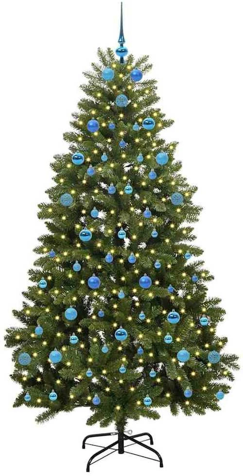 Dirbtinė Kalėdų eglutė 210 cm 300 LED Šilta balta Žalia