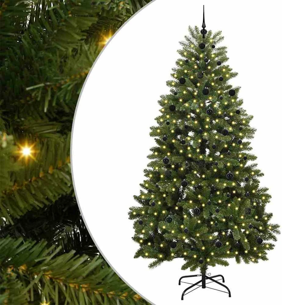 Dirbtinė Kalėdų eglutė 240 cm 300 LED Šilta balta Žalia