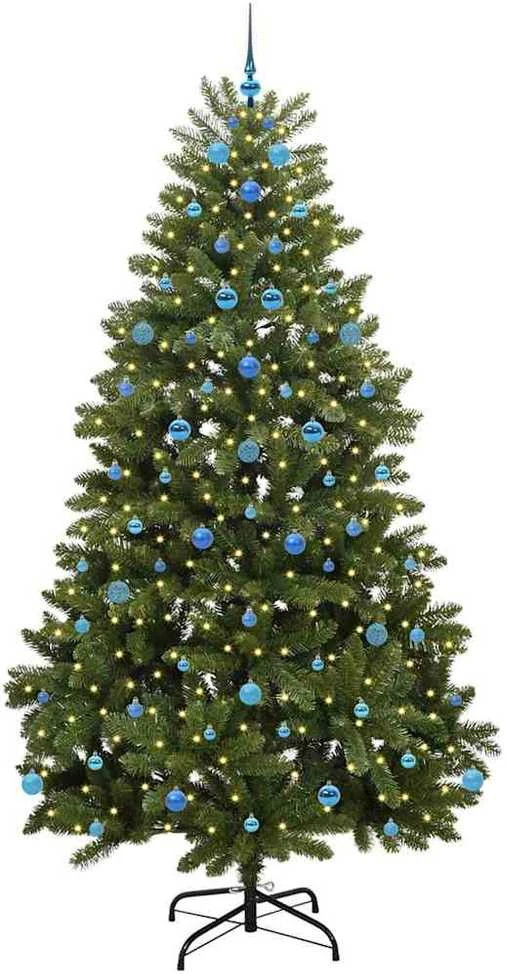 Dirbtinė Kalėdų eglutė 240 cm 300 LED Šilta balta Žalia