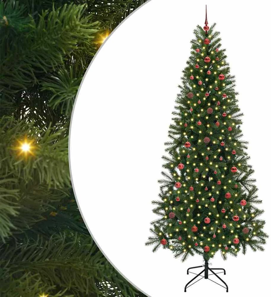 Dirbtinė Kalėdų eglutė Žalia 240 cm PE ir PVC