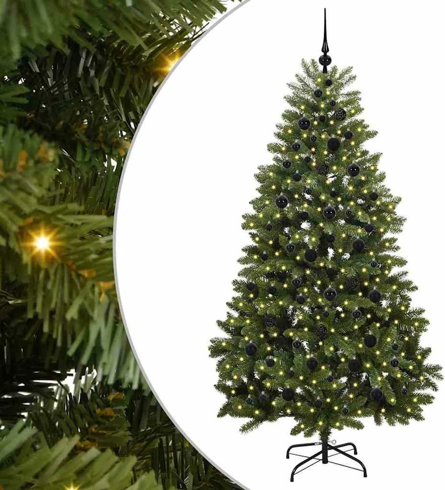 Dirbtinė Kalėdų eglutė 210 cm 300 LED Šilta balta Žalia