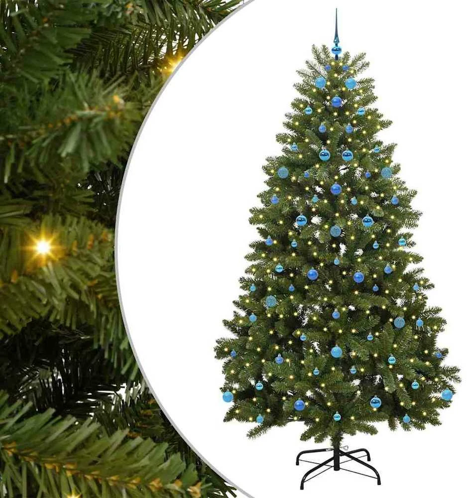 Dirbtinė Kalėdų eglutė 240 cm 300 LED Šilta balta Žalia