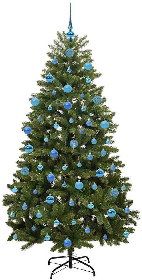 Dirbtinė Kalėdų eglutė 180 cm 300 LED Šilta balta Žalia