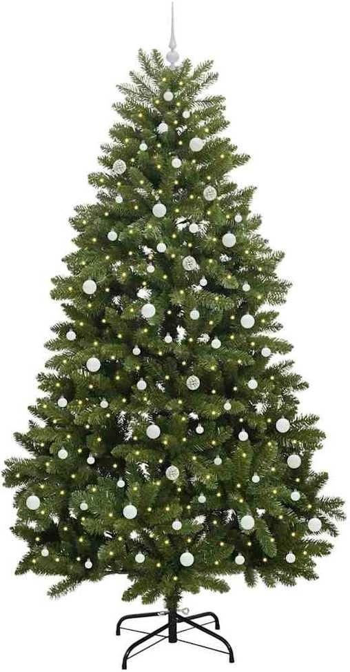 Dirbtinė Kalėdų eglutė 240 cm 300 LED Šilta balta Žalia