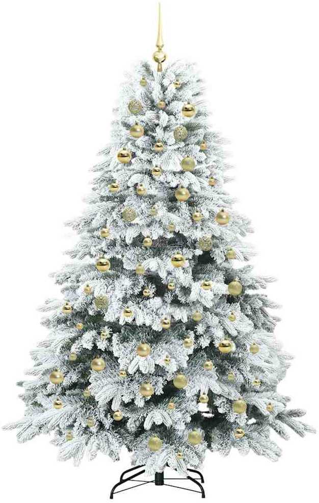 Dirbtinė Sulankstoma Kalėdų Eglutė 180 cm 300 LED Šilta balta