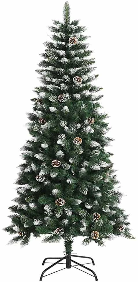 Dirbtinė Kalėdų eglutė Žalia 120 cm PVC, plastikas ir plienas