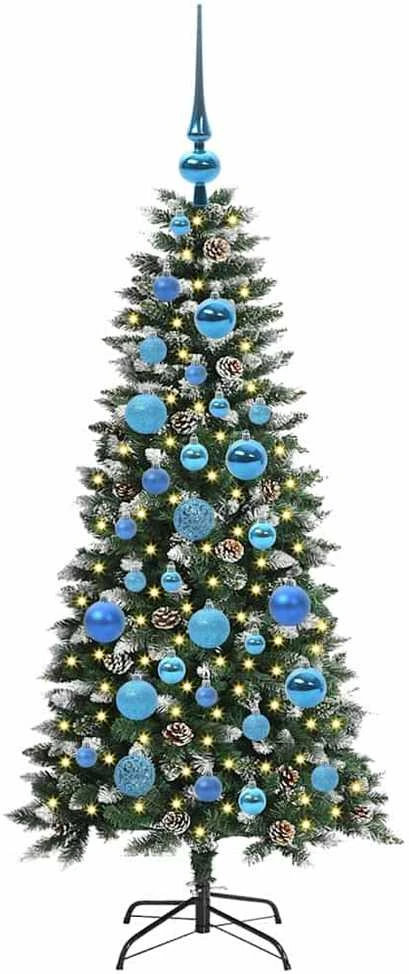 Dirbtinė Kalėdų eglutė Žalia 120 cm PVC, plastikas ir plienas