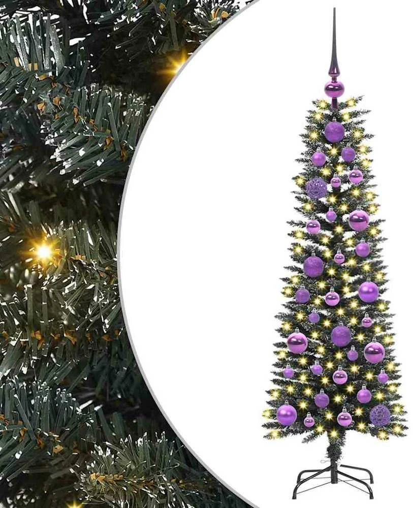 Dirbtinė Kalėdų eglutė Žalia 120 cm PVC, plastikas ir plienas