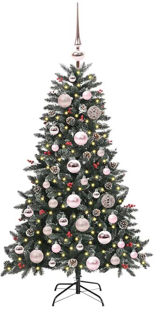 Dirbtinė Kalėdų eglutė Žalia 120 cm PVC, plastikas ir plienas