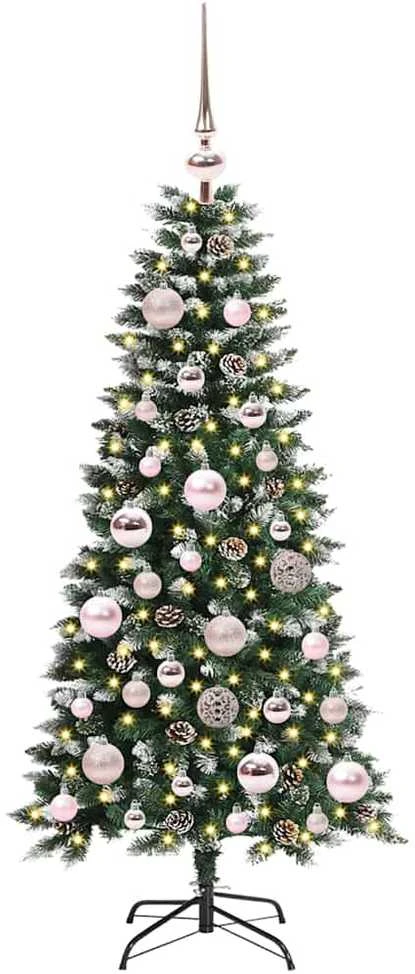 Dirbtinė Kalėdų eglutė Žalia 120 cm PVC, plastikas ir plienas