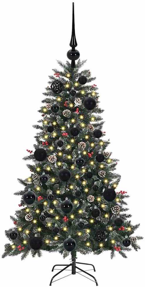 Dirbtinė Kalėdų eglutė Žalia 120 cm PVC, plastikas ir plienas