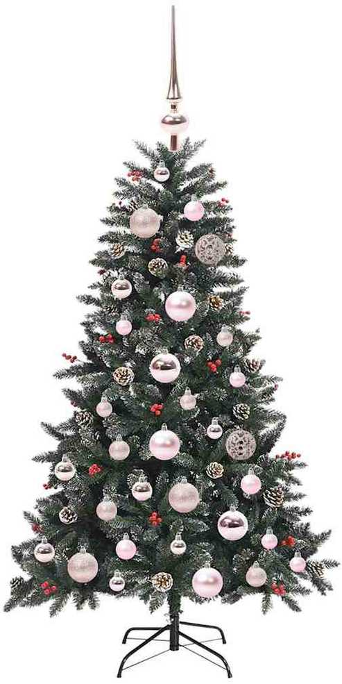 Dirbtinė Kalėdų eglutė Žalia 120 cm PVC, plastikas ir plienas