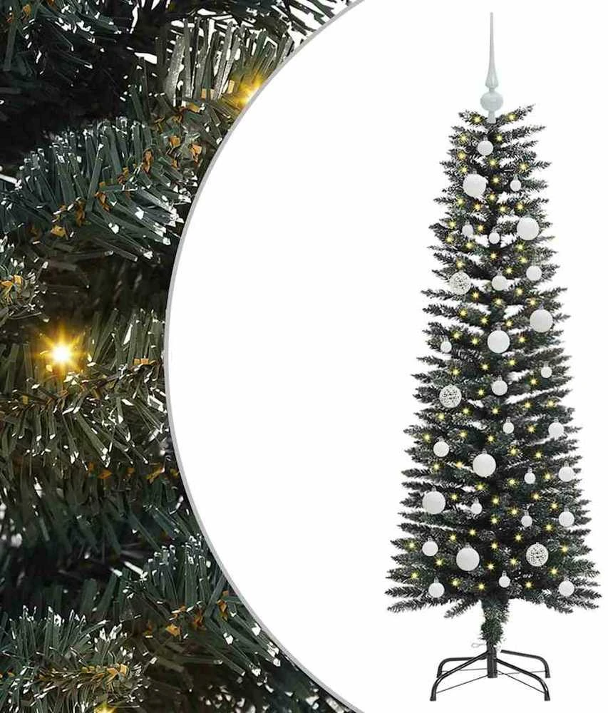 Dirbtinė Kalėdų eglutė Žalia 120 cm PVC, plastikas ir plienas