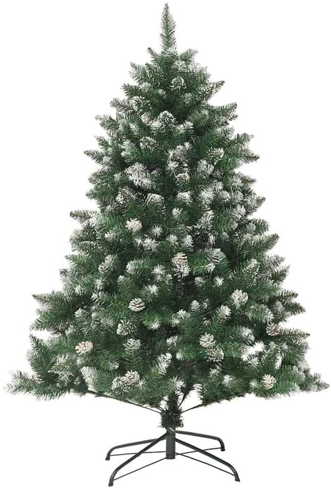 Dirbtinė Kalėdų eglutė Žalia 120 cm PVC, plastikas ir plienas