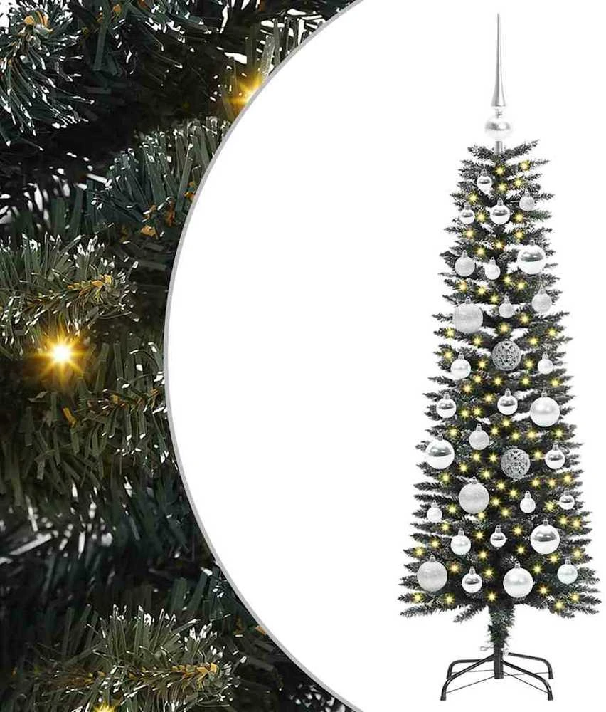 Dirbtinė Kalėdų eglutė Žalia 120 cm PVC, plastikas ir plienas