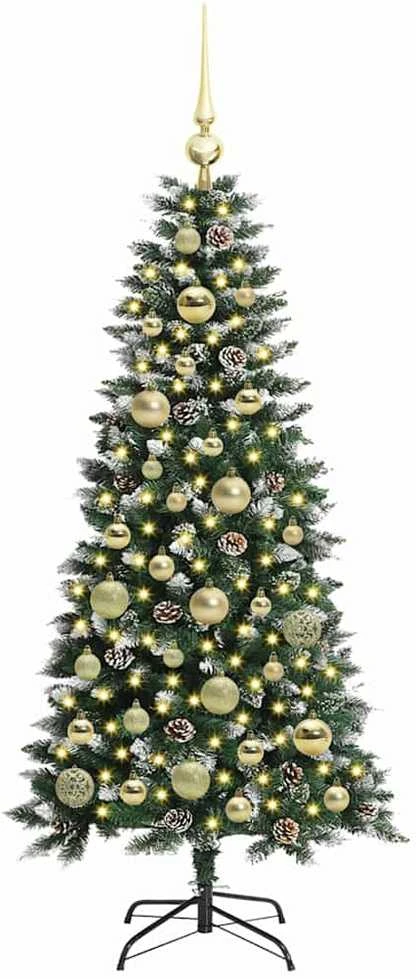 Dirbtinė Kalėdų eglutė Žalia 120 cm PVC, plastikas ir plienas