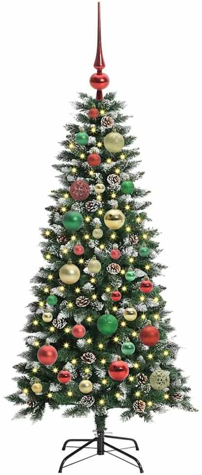 Dirbtinė Kalėdų eglutė Žalia 120 cm PVC, plastikas ir plienas