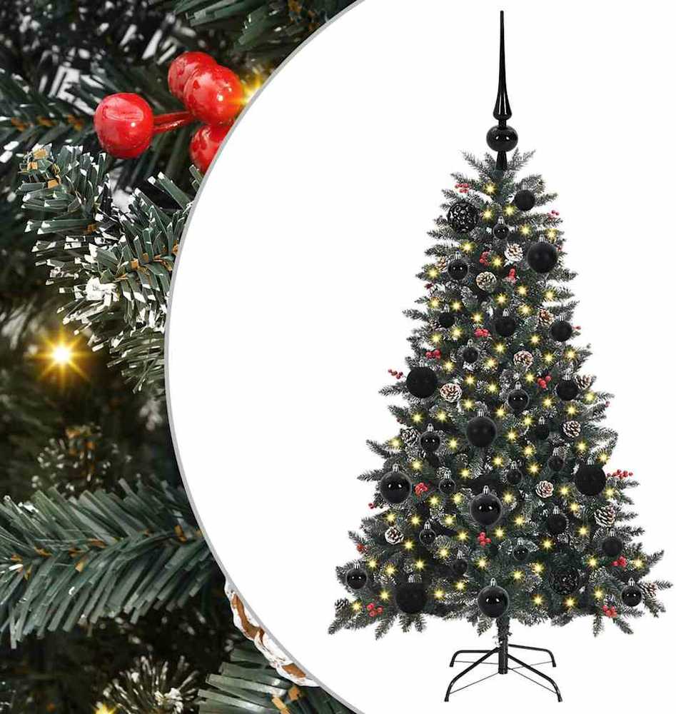 Dirbtinė Kalėdų eglutė Žalia 120 cm PVC, plastikas ir plienas