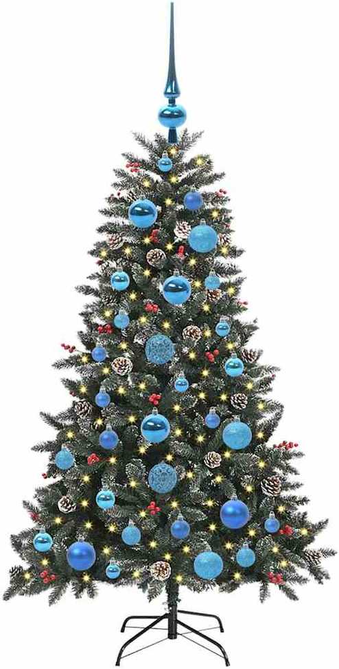 Dirbtinė Kalėdų eglutė Žalia 120 cm PVC, plastikas ir plienas