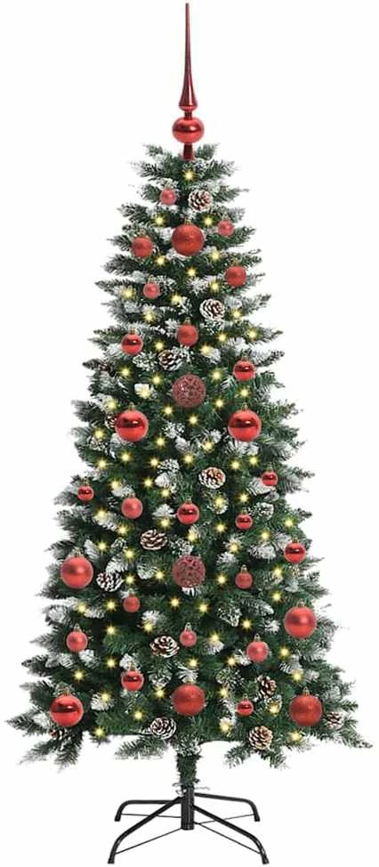 Dirbtinė Kalėdų eglutė Žalia 120 cm PVC, plastikas ir plienas