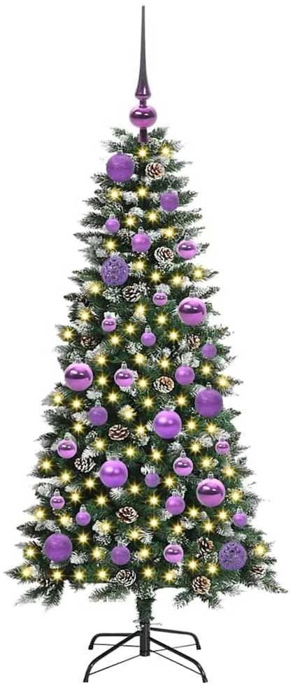 Dirbtinė Kalėdų eglutė Žalia 120 cm PVC, plastikas ir plienas
