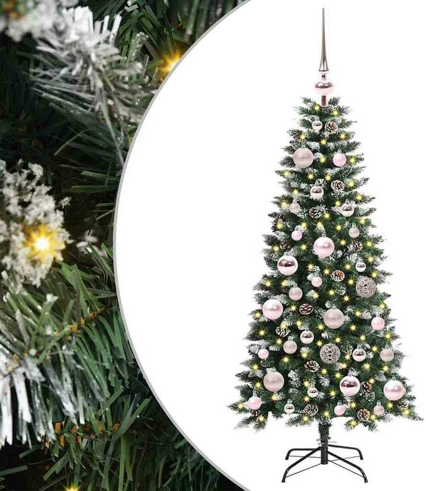 Dirbtinė Kalėdų eglutė Žalia 120 cm PVC, plastikas ir plienas